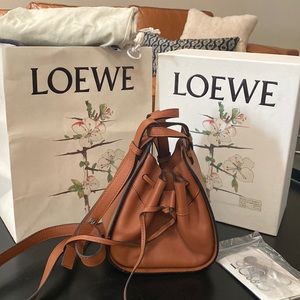 Mini bucket lambskin Loewe
